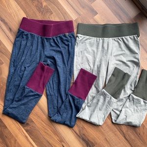 2 Under Armour jogger legging